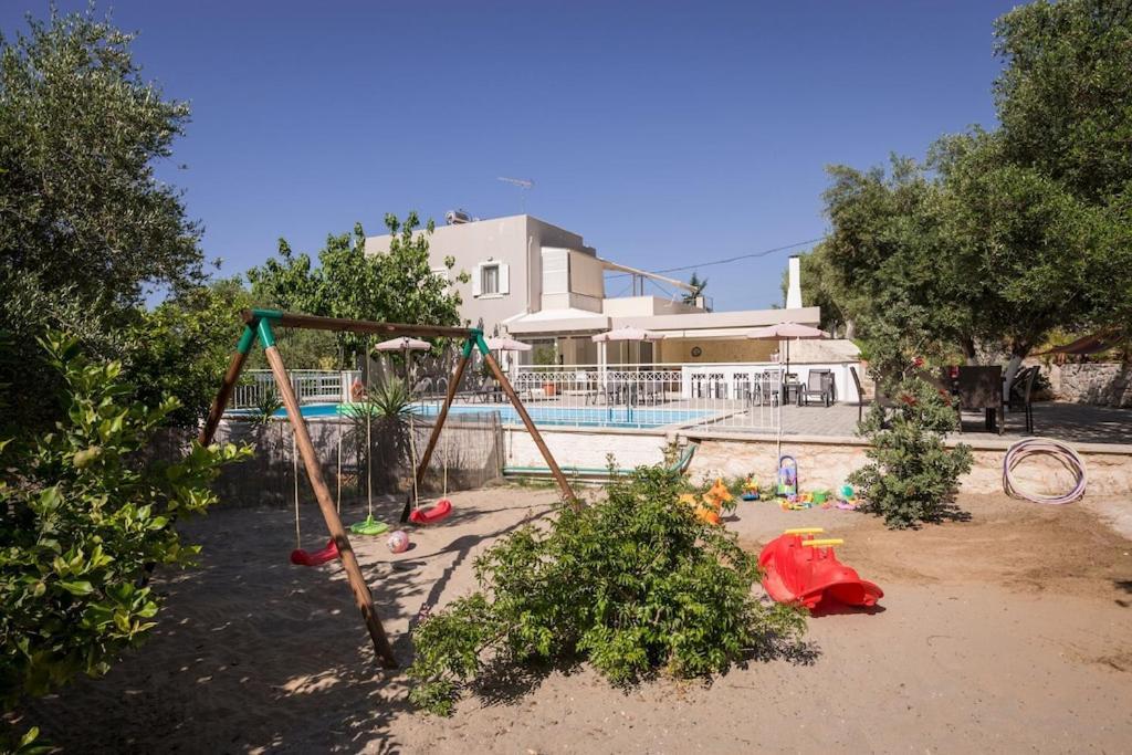 Villa Almyros 5 Bedroom Luxurious Villa Close To The Beach Georgioupoli Exterior photo