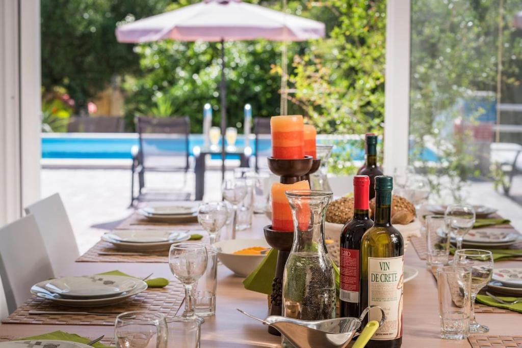 Villa Almyros 5 Bedroom Luxurious Villa Close To The Beach Georgioupoli Exterior photo